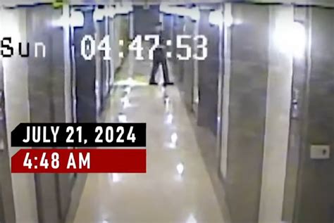CCTV footage shows Sandro Muhlach's state after alleged incident.